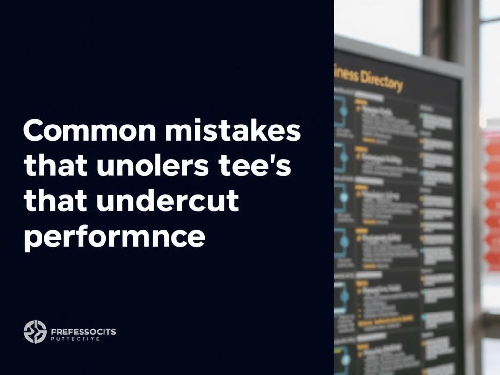Common mistakes that undercut listing performance