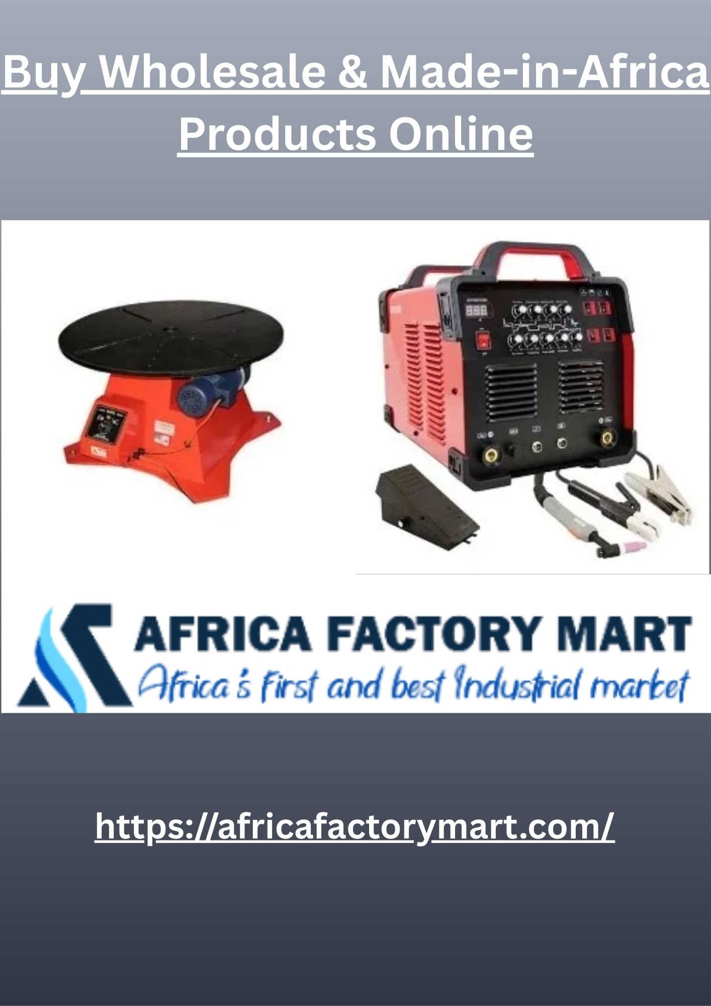 B2B Industrial Equipment & Manufacturing Supplies